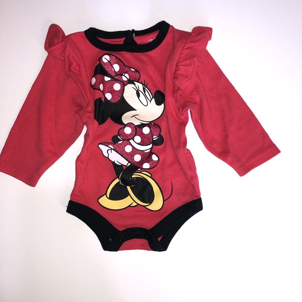🎉HP🎉 Disney Baby Minnie Mouse Onesie